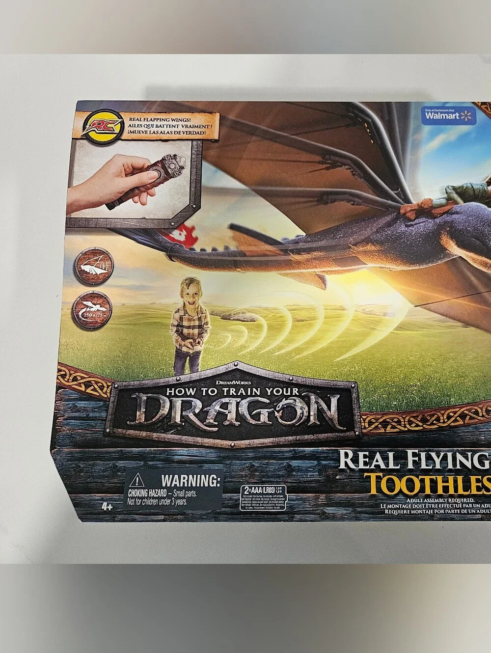 How To Train Your Dragon 2, RC Flying Toothless Remote Control Toy by DreamWorks